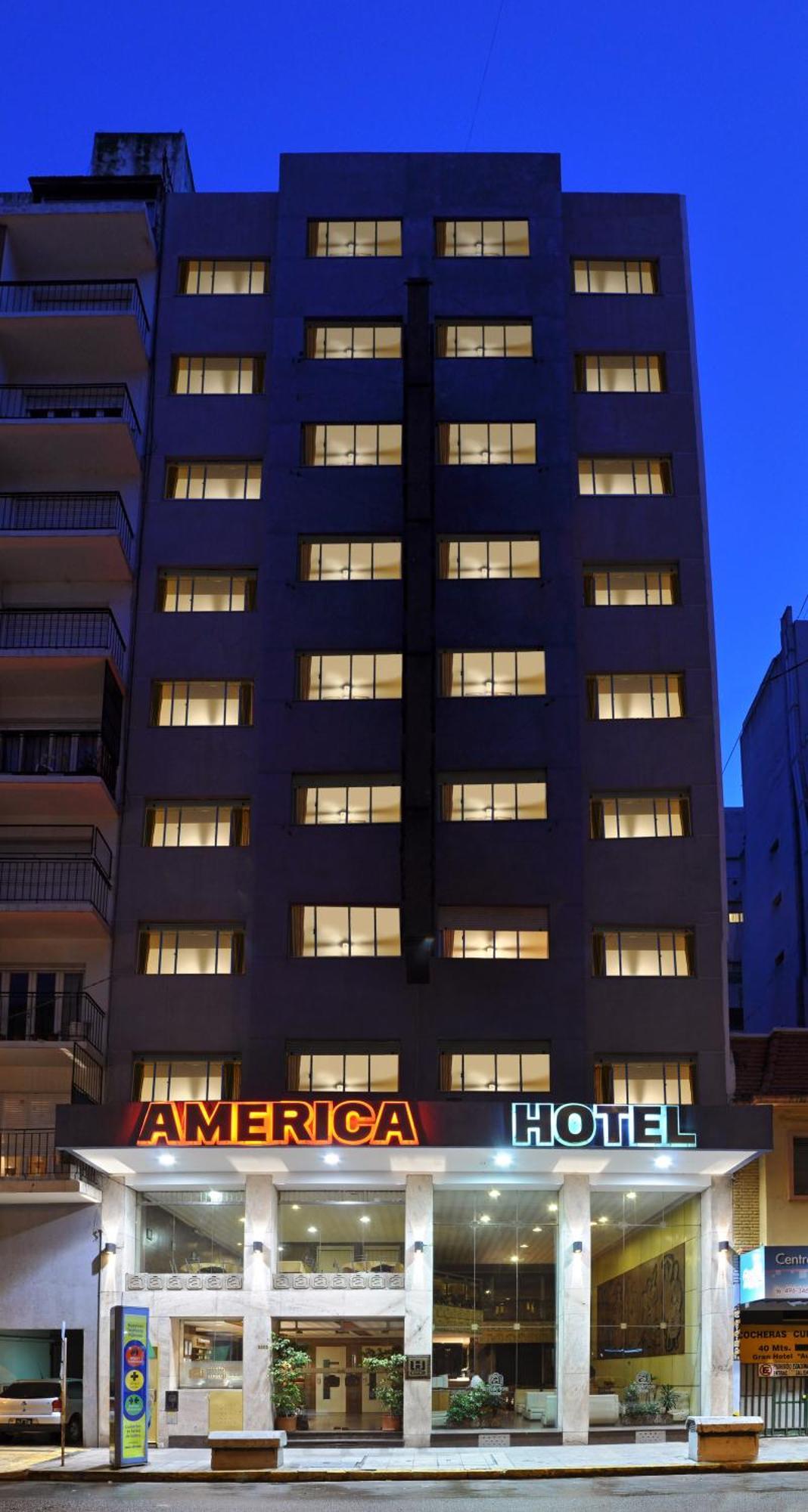 Hotel América Mar del Plata Exterior foto