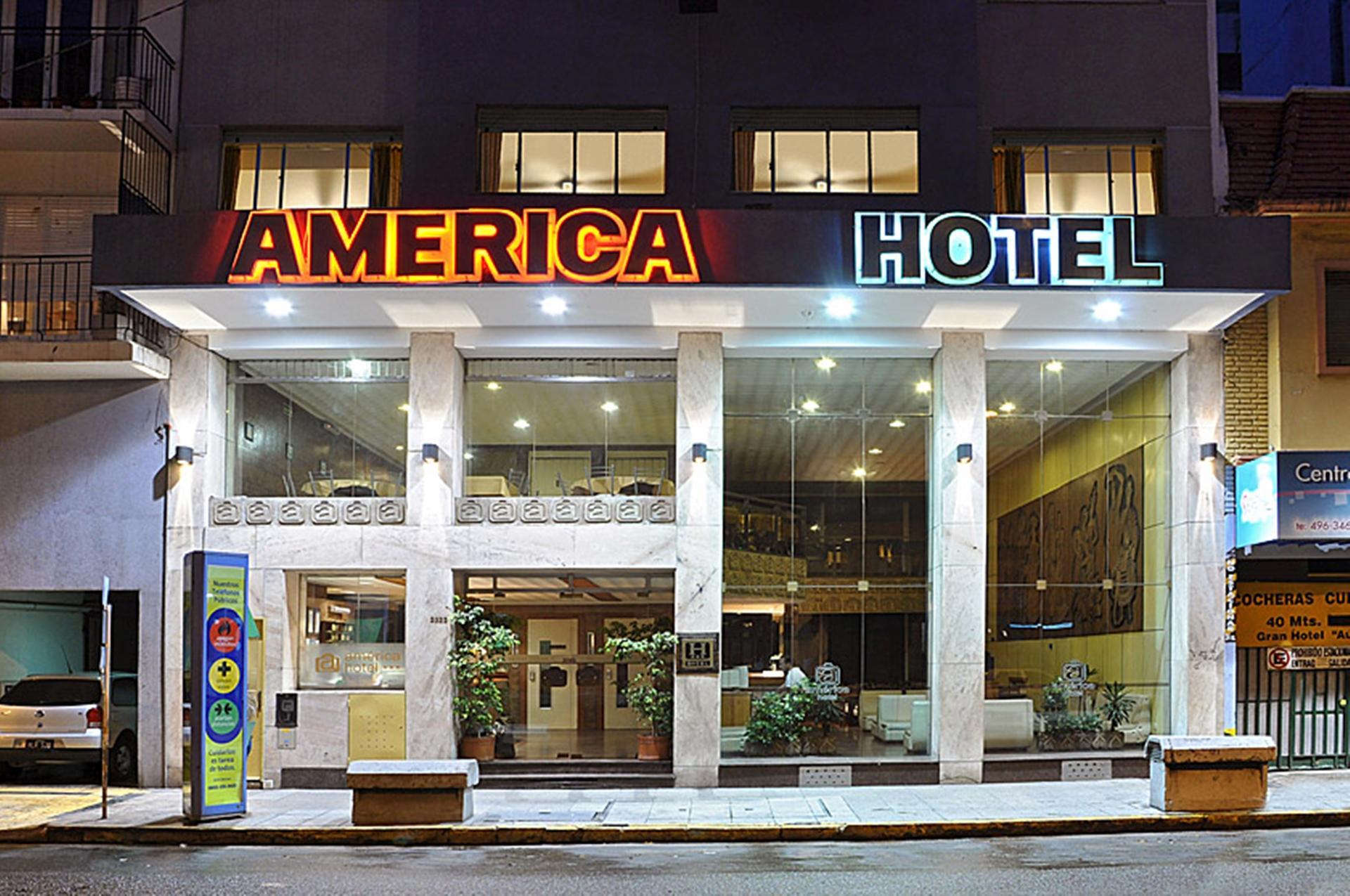 Hotel América Mar del Plata Exterior foto