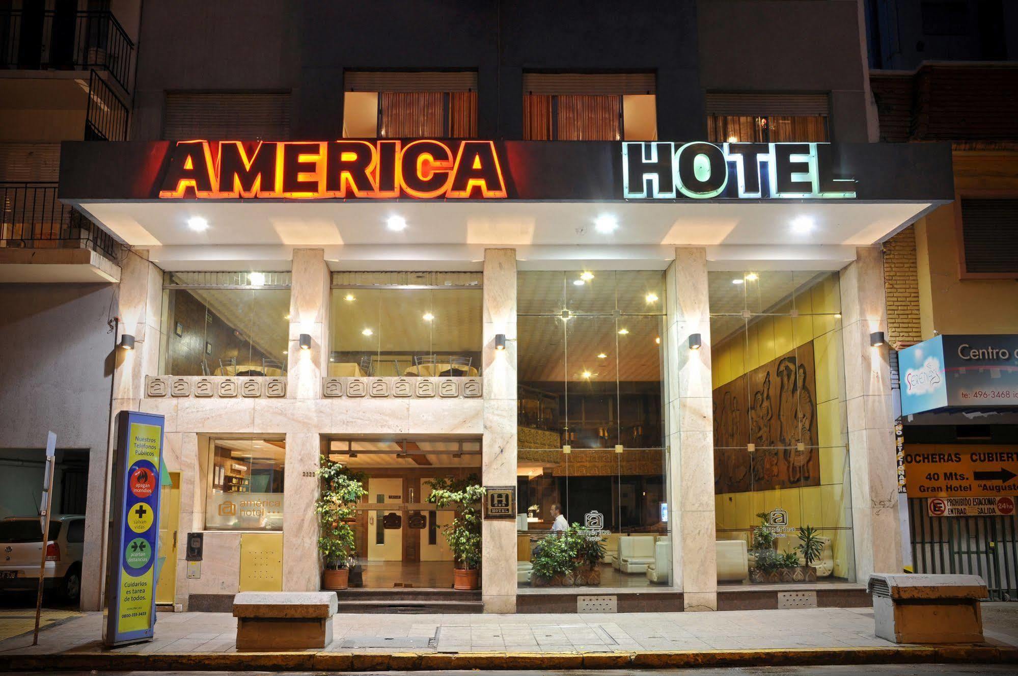 Hotel América Mar del Plata Exterior foto